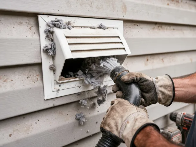 Professional dryer vent cleaning by Lakewood Dryer Vent Cleaning in Lakewood